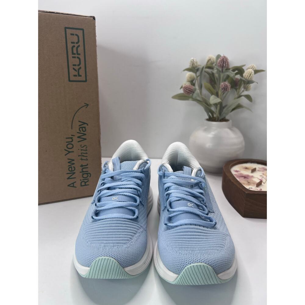 Kuru Atom 2 Walking Comfort Sneaker Mist Blue/Bright White Women 5.5W Tried On